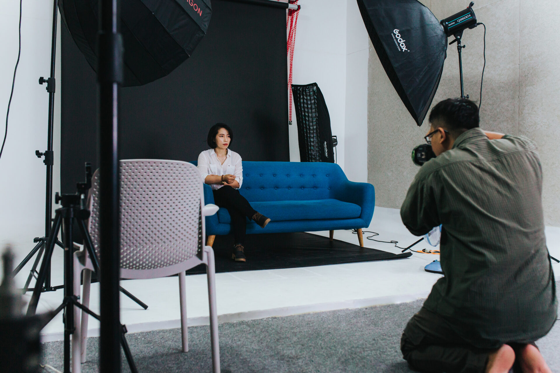Chụp profile studio