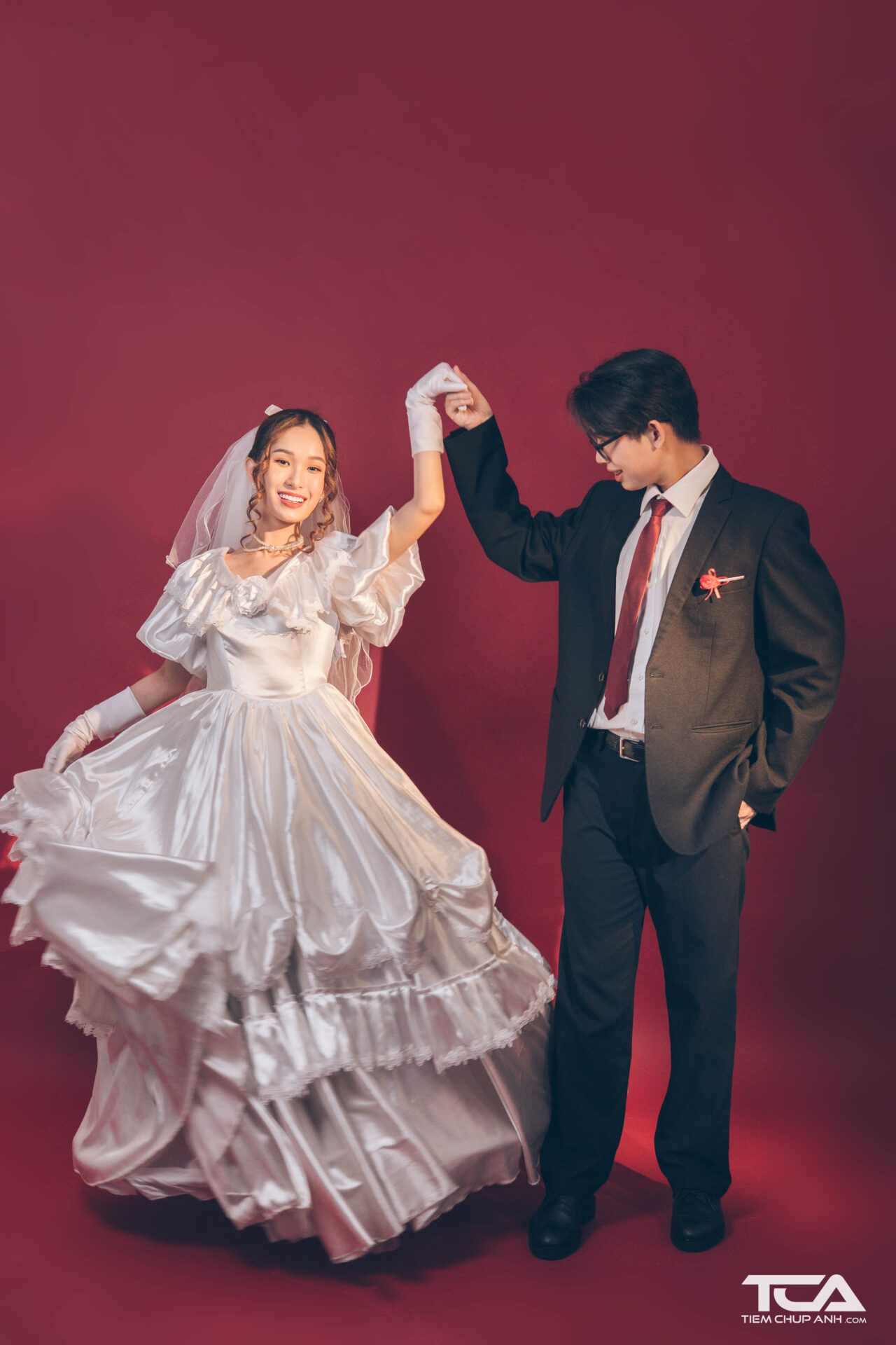 chụp hình cưới phong cách Hàn