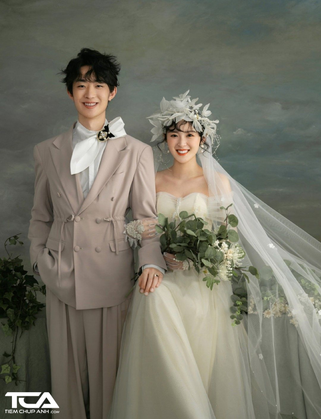 ảnh cưới tại studio