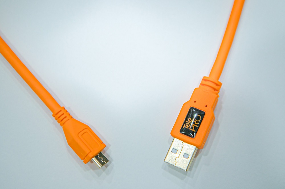 Dây cáp kết nối với máy ảnh TelePro USB to Micro B 5 pin