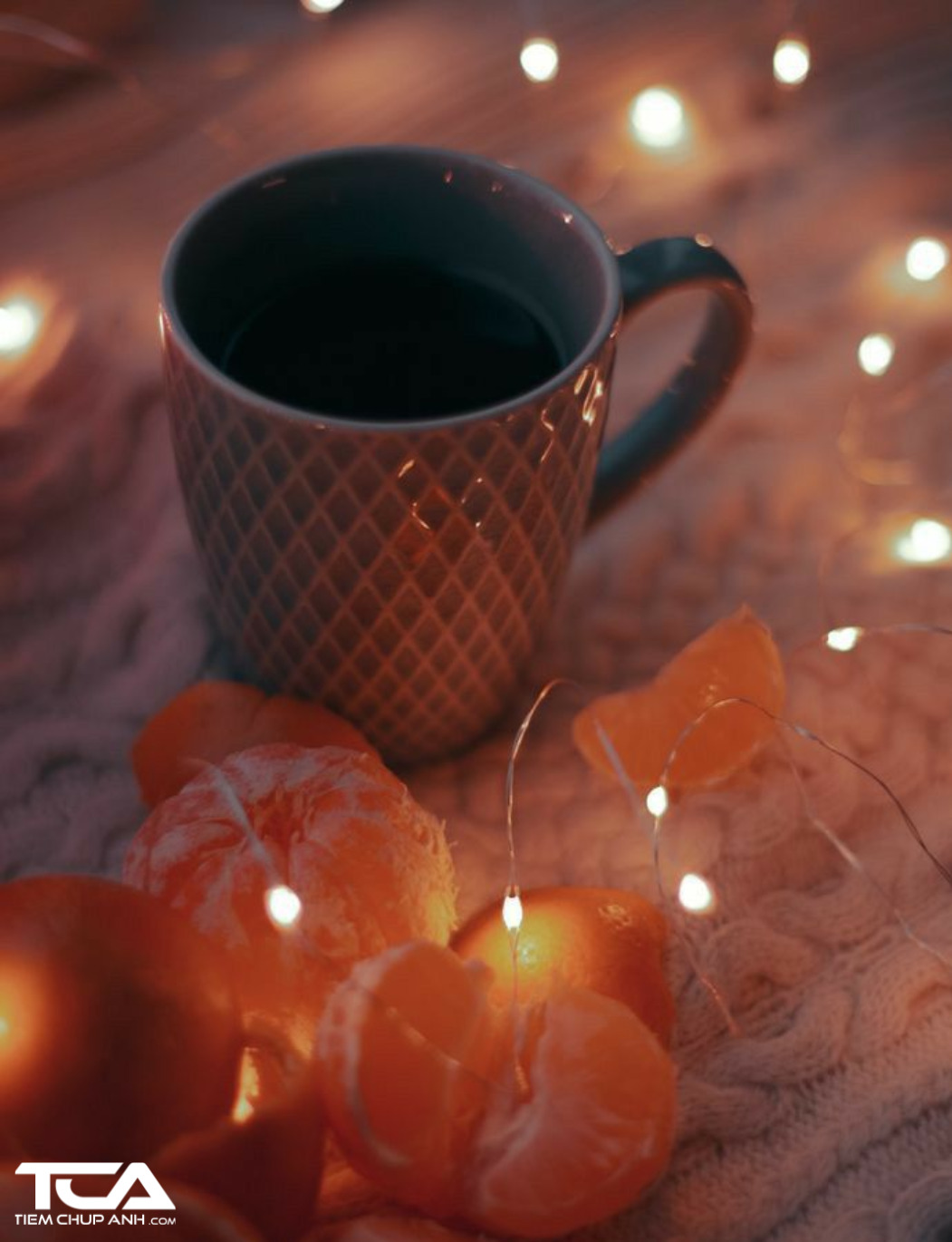chụp ảnh với đèn led