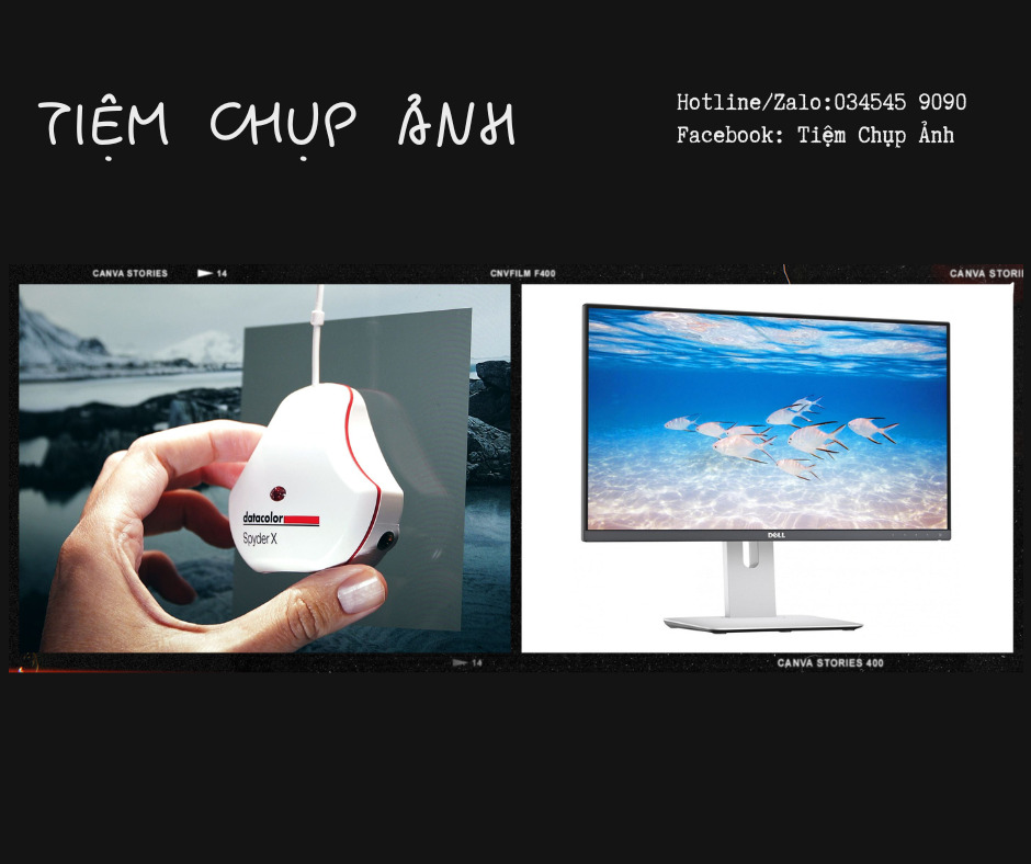 cân chỉnh màu màn hình dell