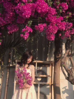 chụp ảnh với ánh nắng