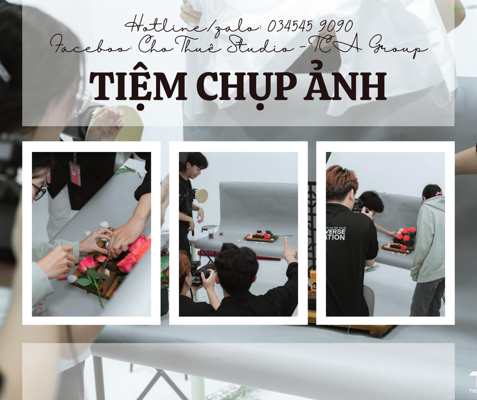 giá thuê studio chụp ảnh