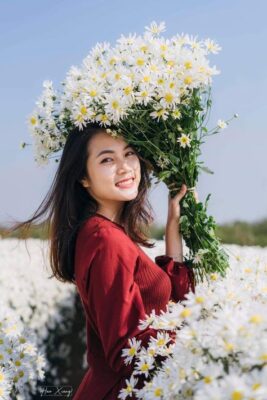 chụp ảnh với ánh nắng