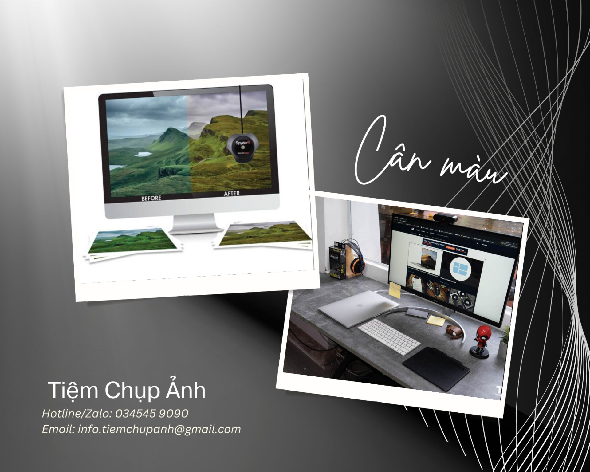 cân màu màn hình tại nhà
