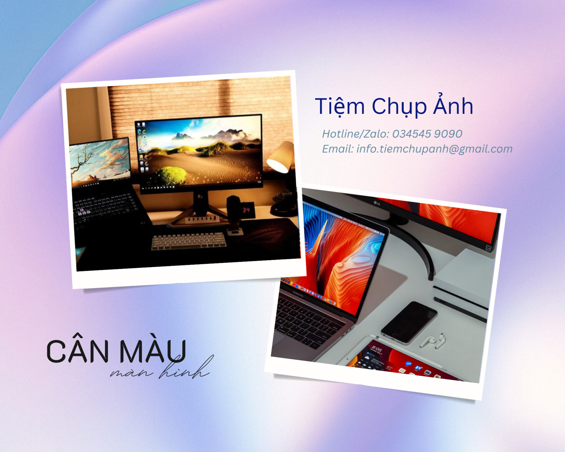 cân màu màn hình tại hà nội