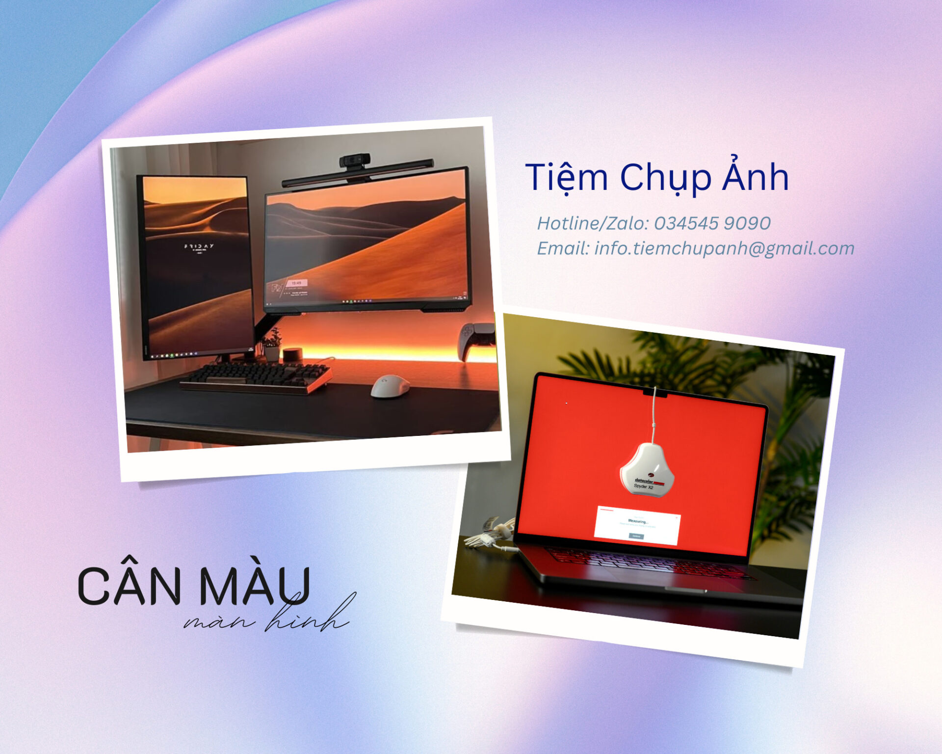 Bảng giá dịch vụ cân màu màn hình laptop hà nội