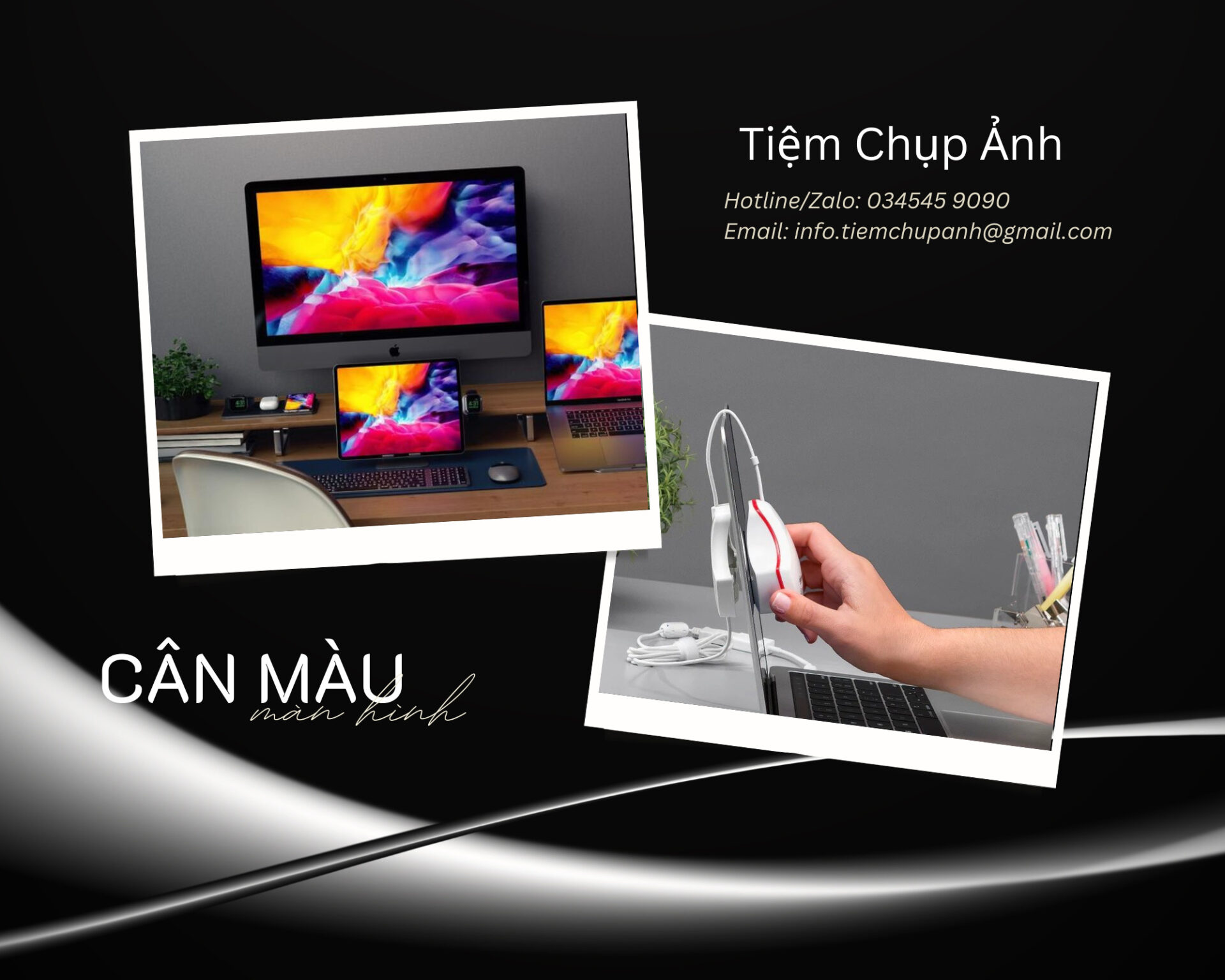 máy cân màu màn hình