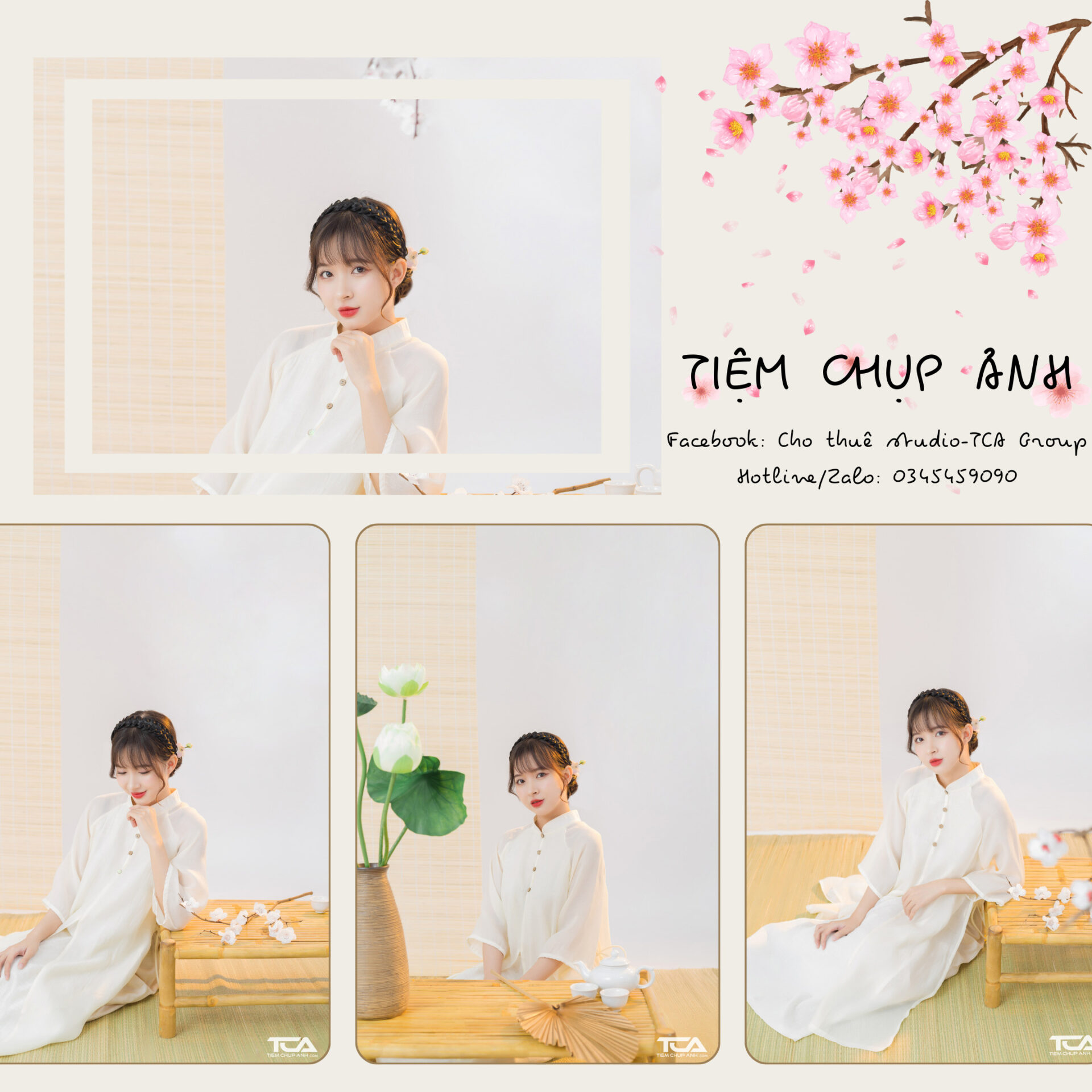 studio concept tết