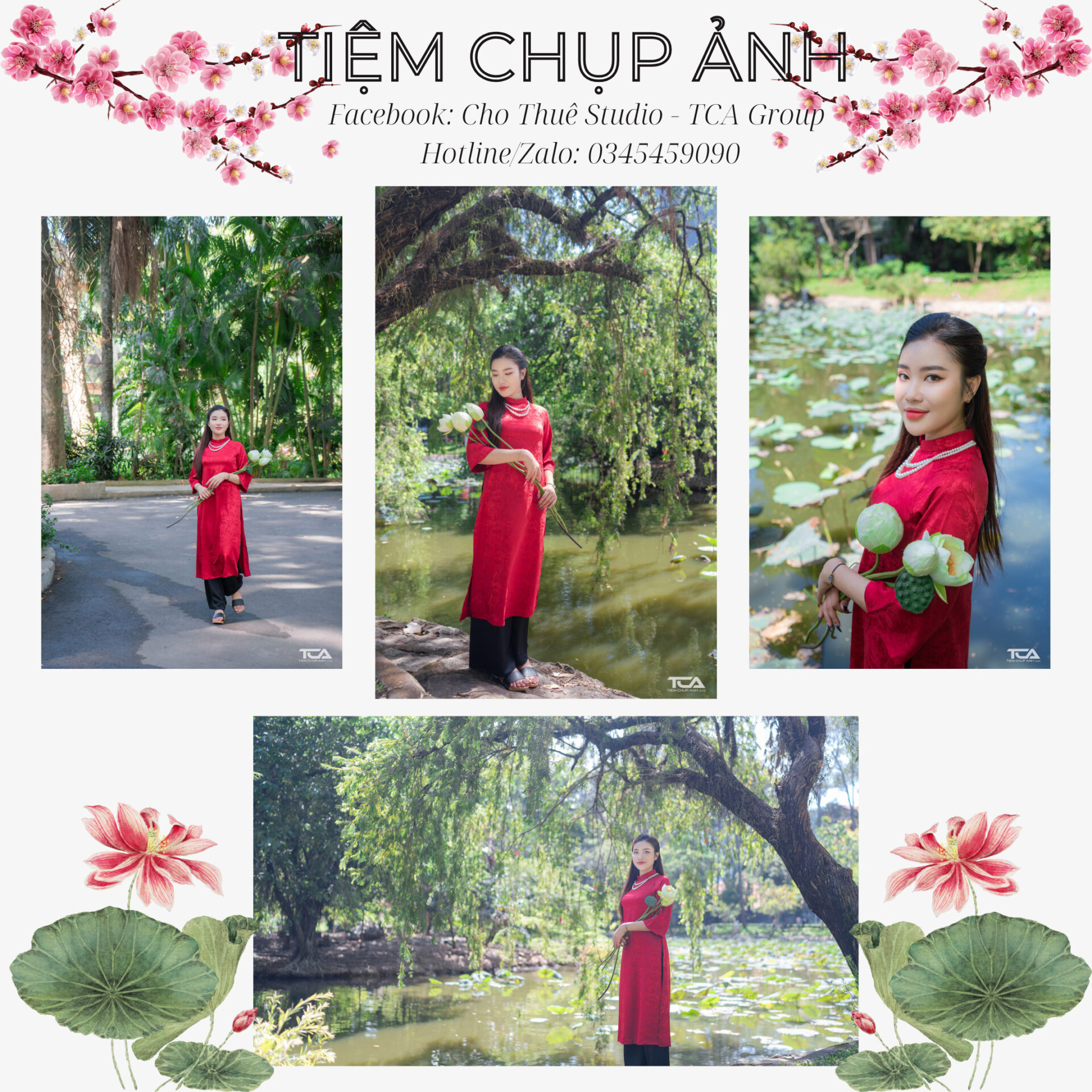 chụp áo dài tết ở đâu đẹp tphcm