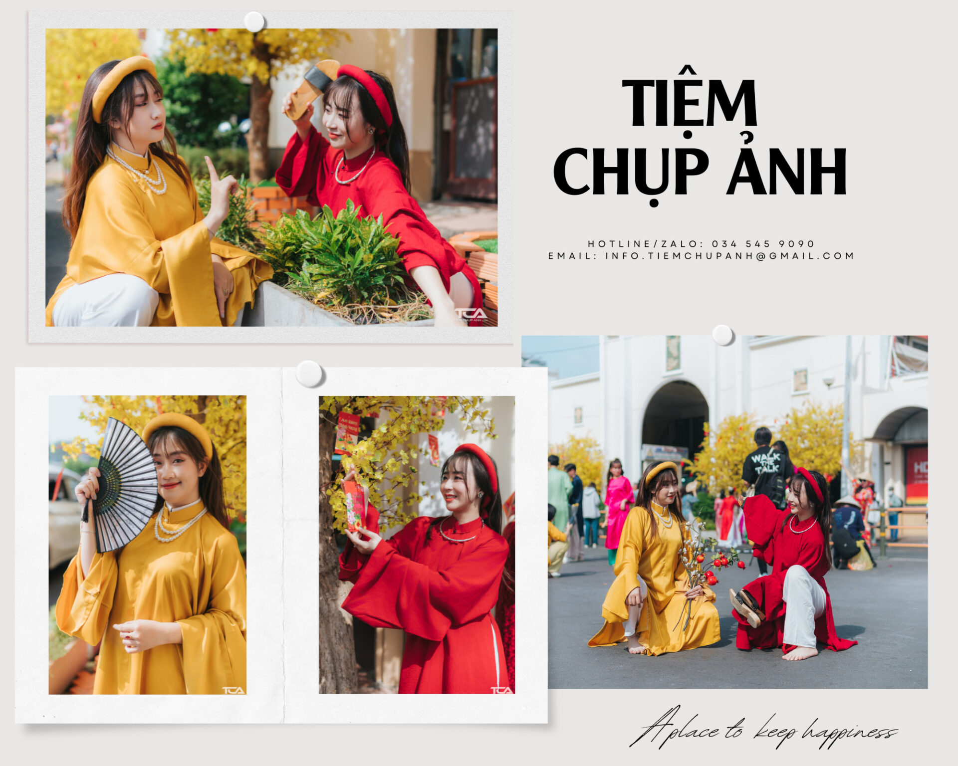 Chụp ảnh Tết