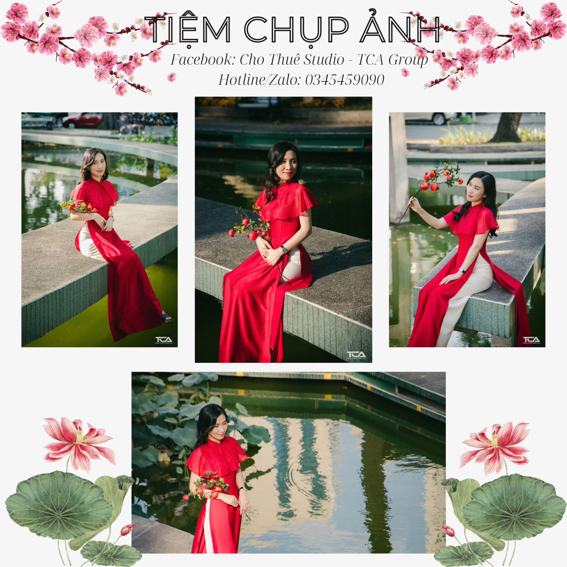 chụp hình tết 2022 tphcm