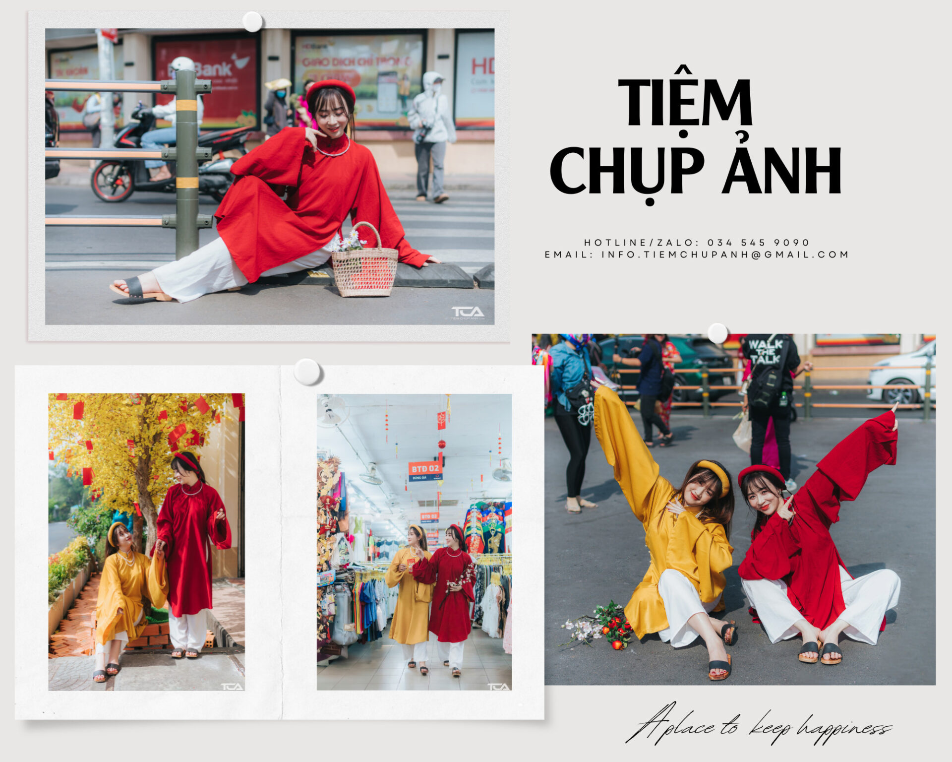 Chụp ảnh Tết