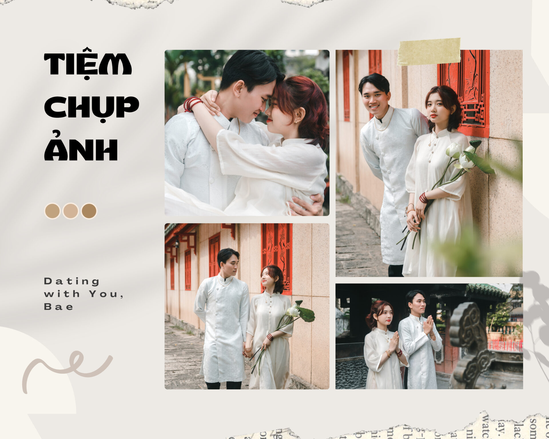 chụp ảnh tết