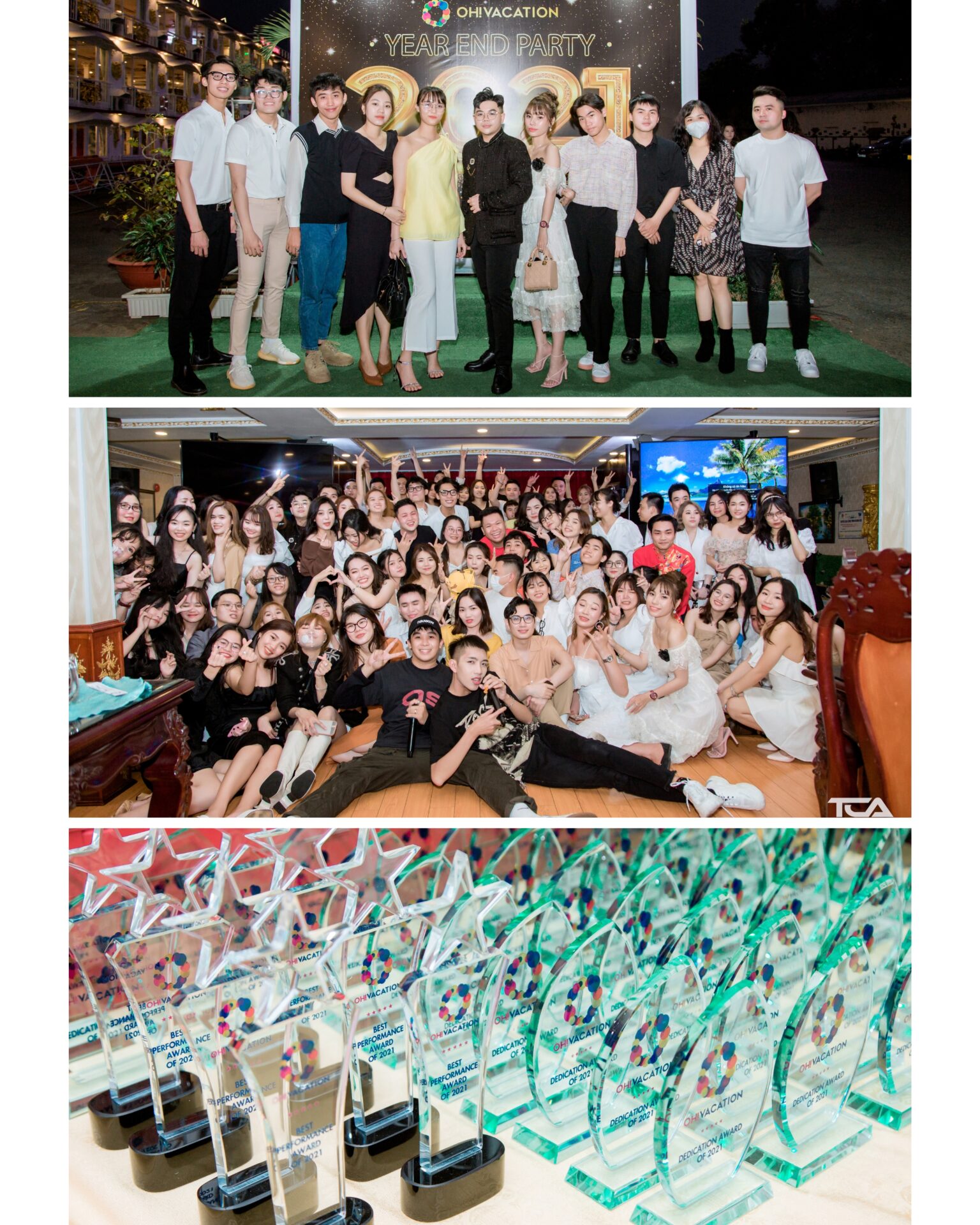 concept tổ chức year end party