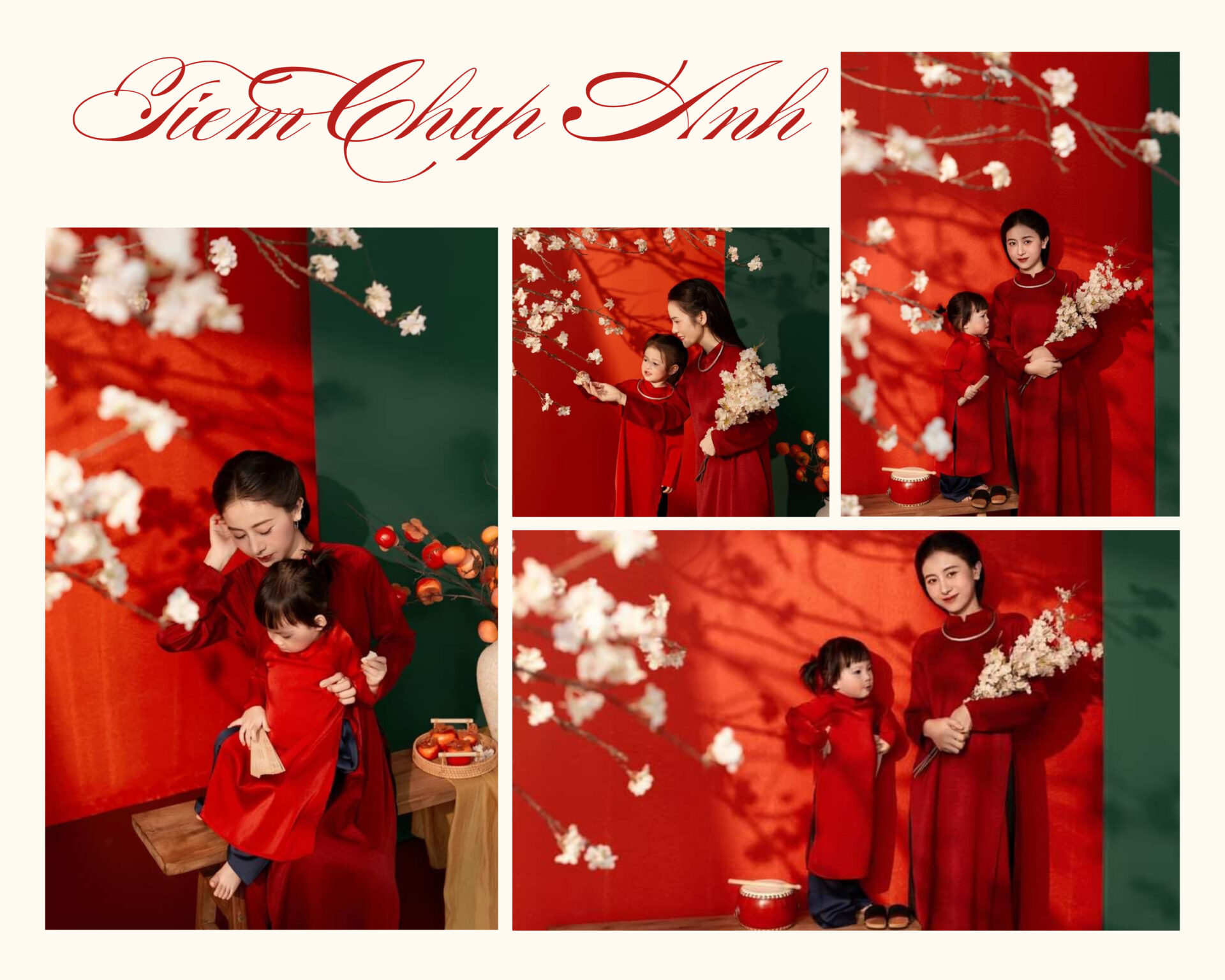 chụp áo dài tết đẹp