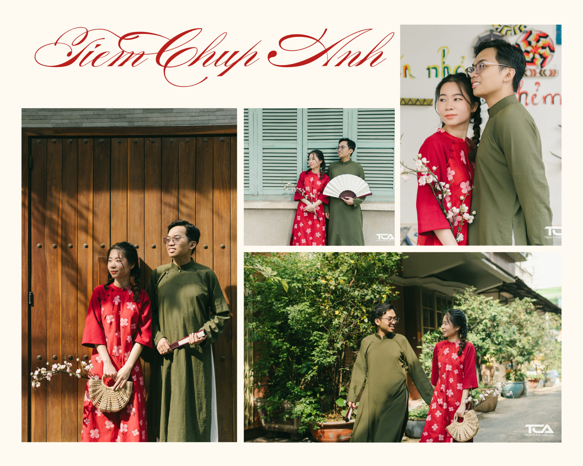 chụp hình tết đẹp