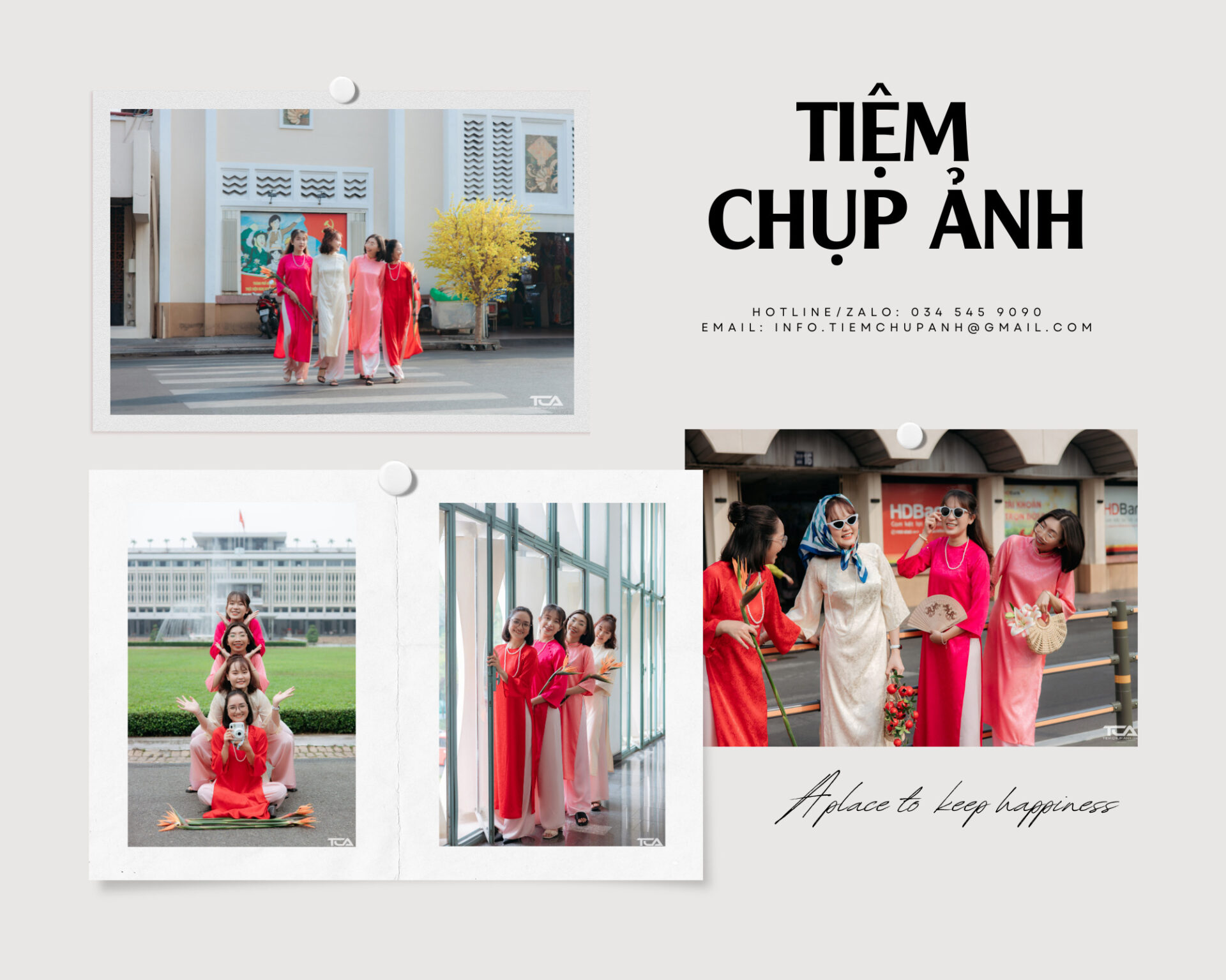 chụp ảnh tết cho gia đình