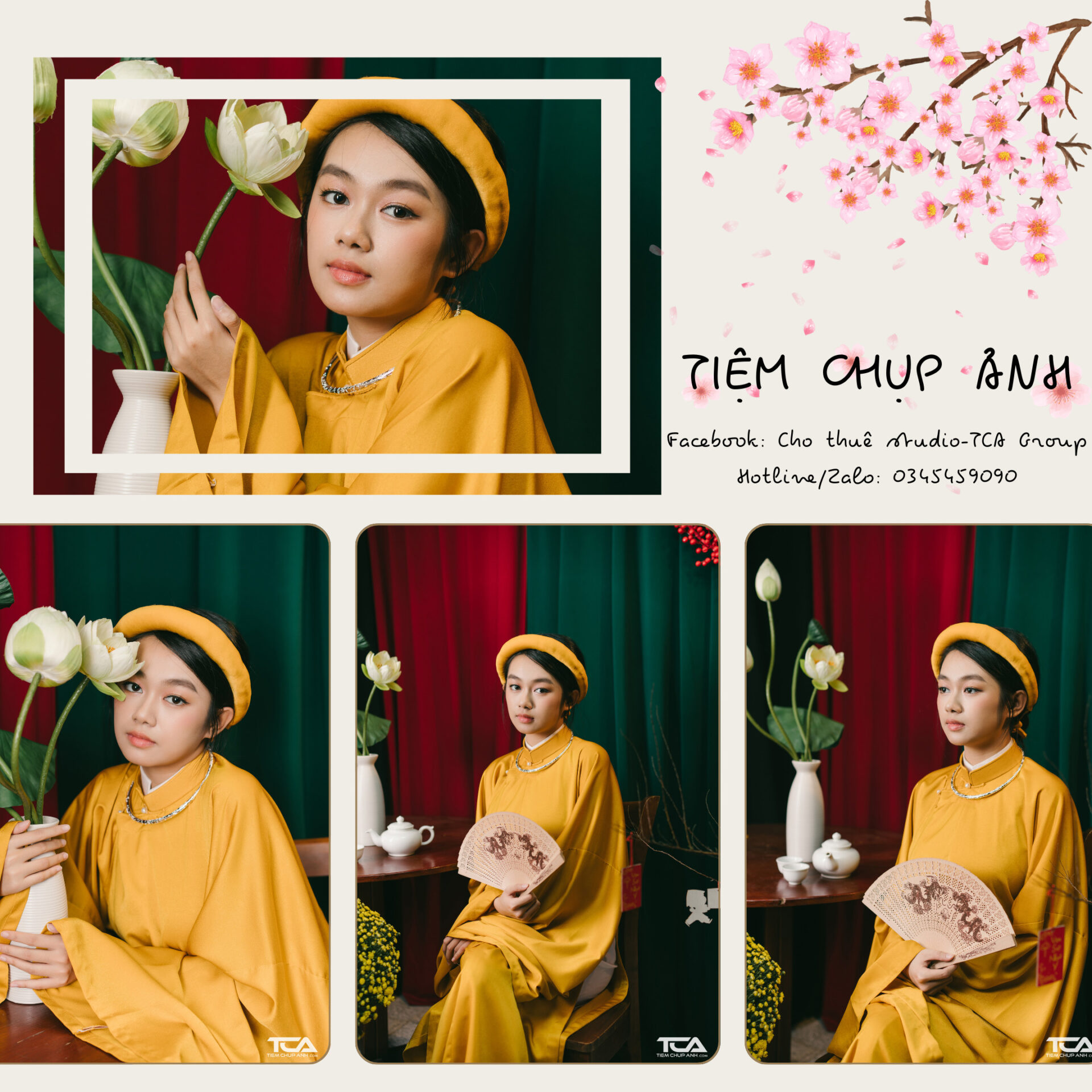 studio chụp ảnh tết ở sài gòn