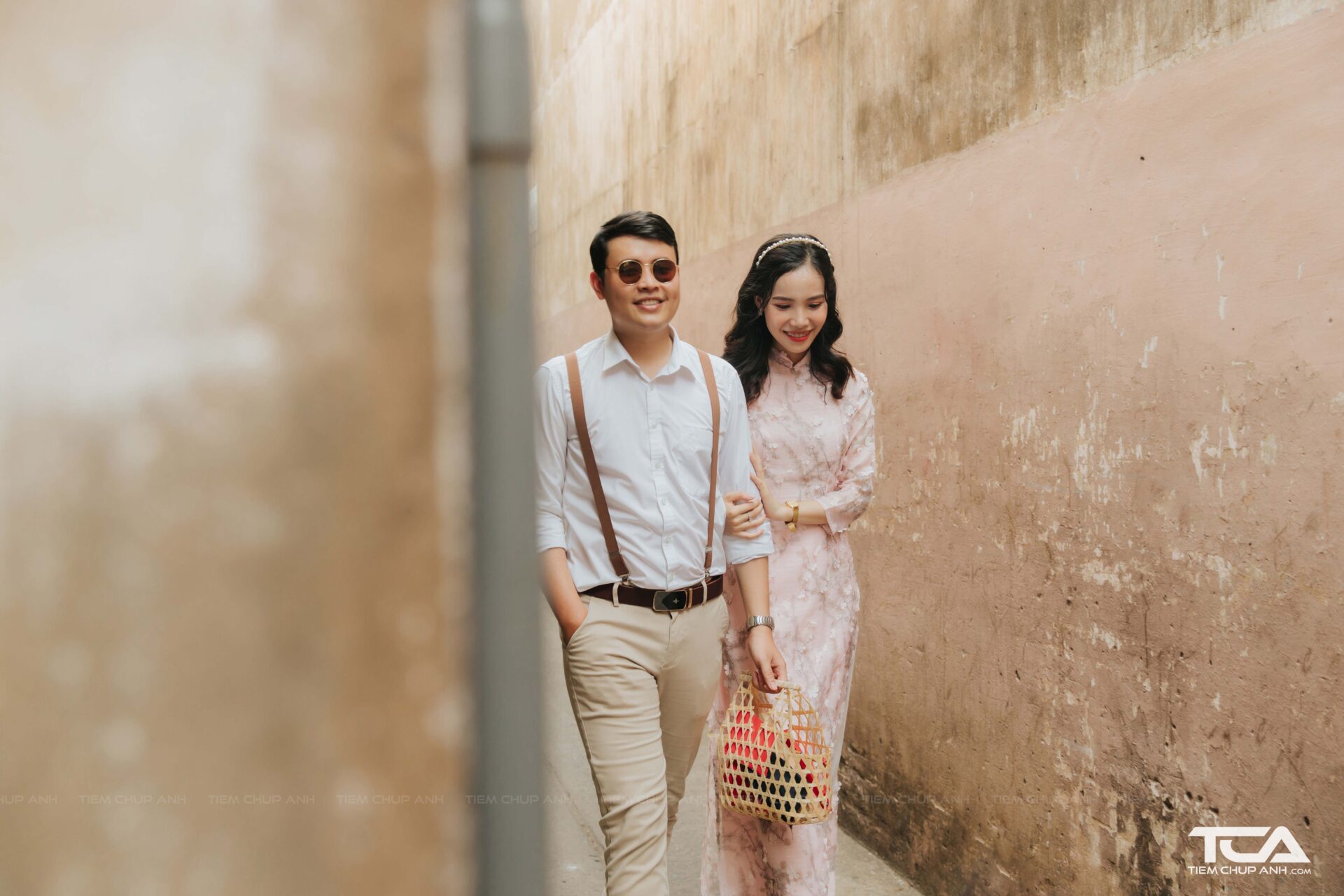 chụp couple tết