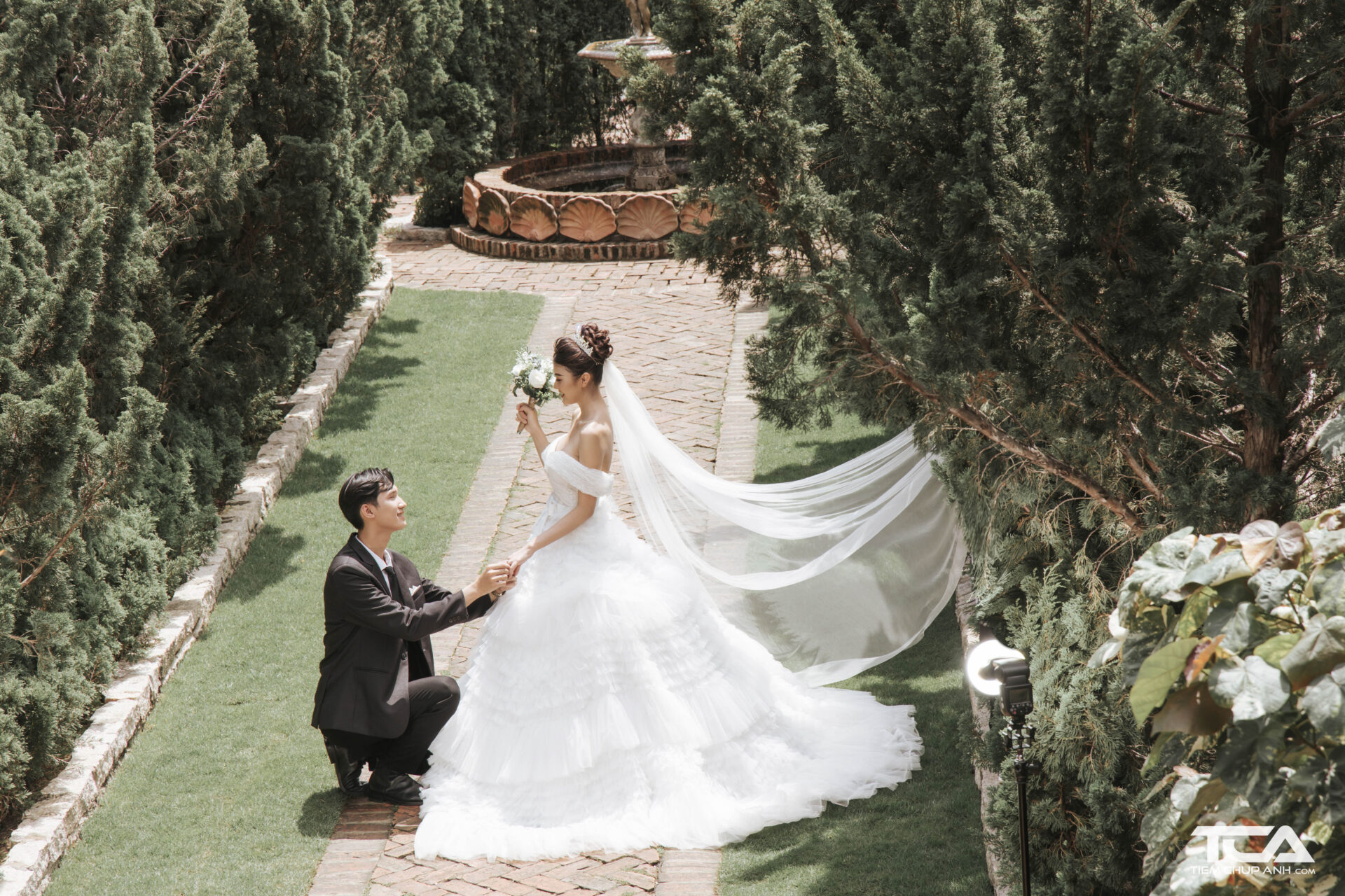 chụp ảnh cưới dễ thương