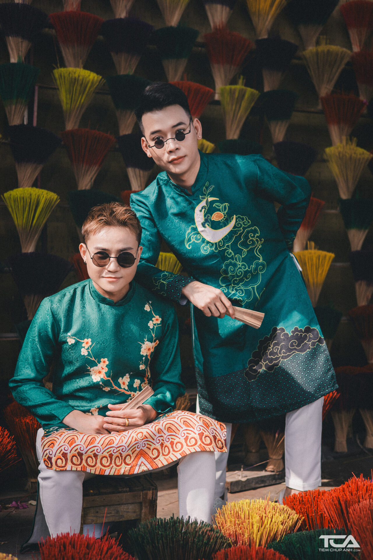chụp ảnh tết cho cặp đôi