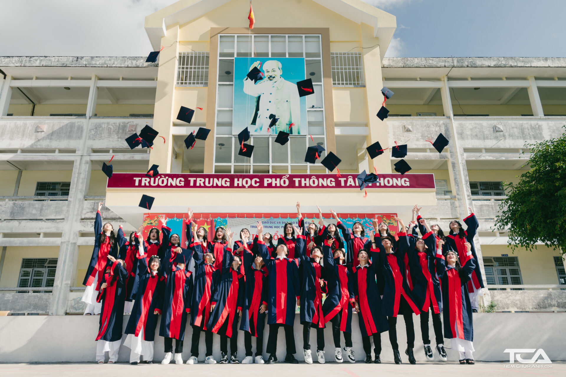 chụp ảnh đại học