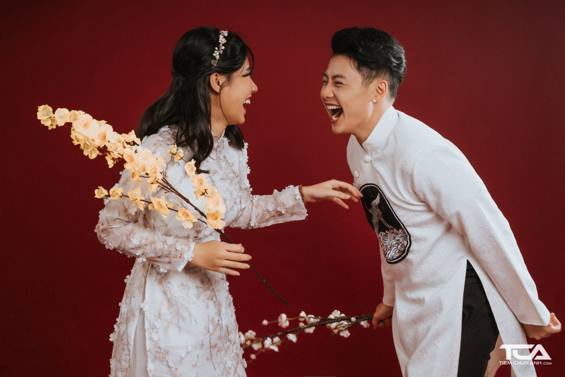 chụp hình tết studio