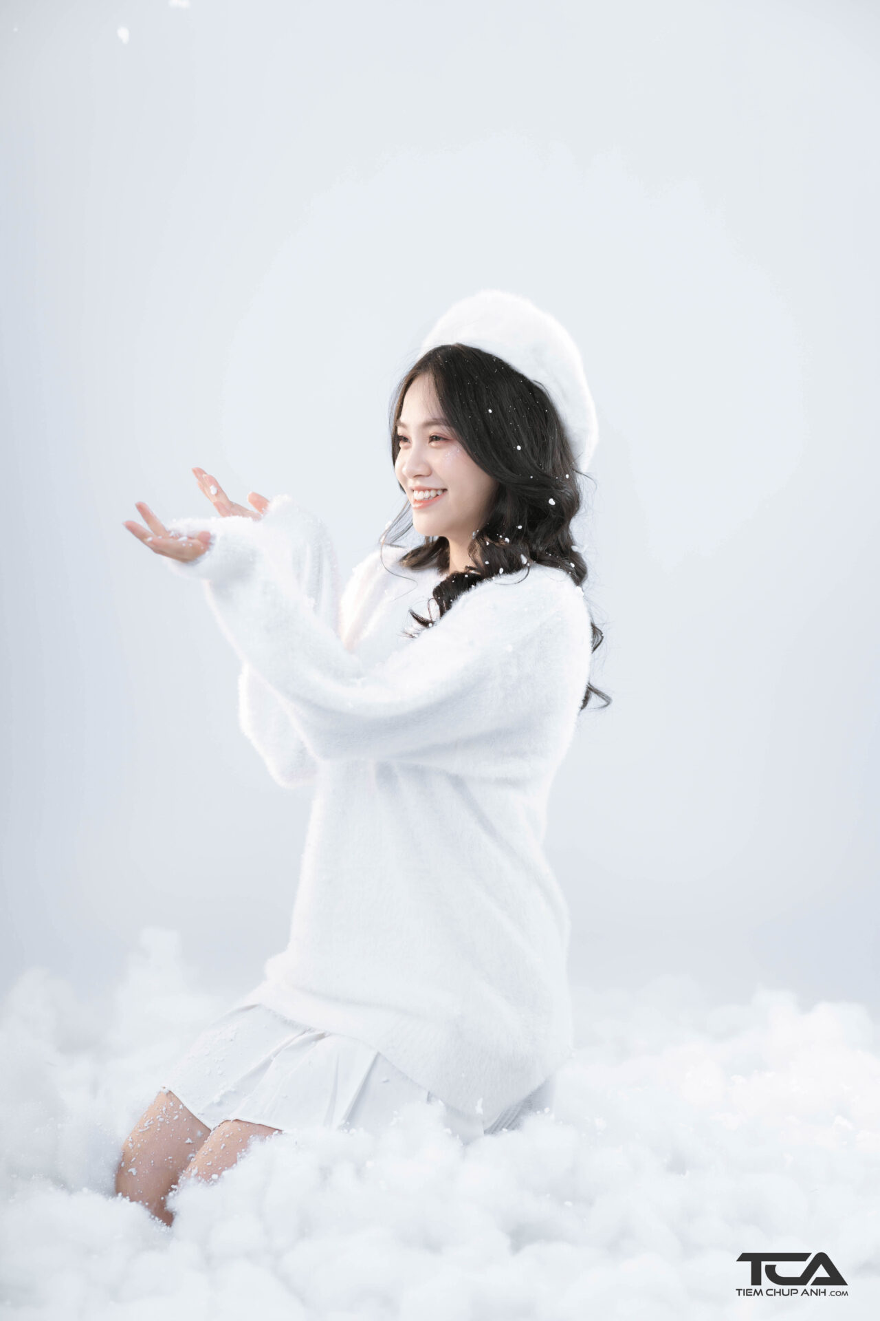 kiểu chụp hình giáng sinh đẹp