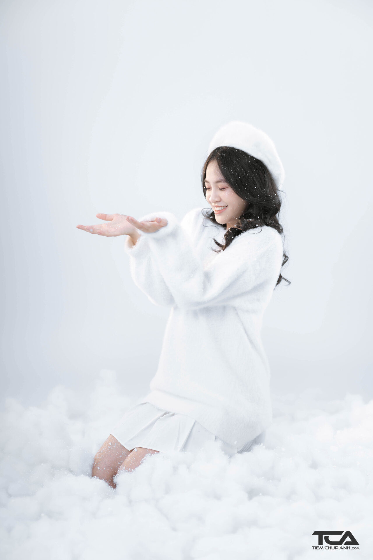 kiểu chụp hình giáng sinh đẹp