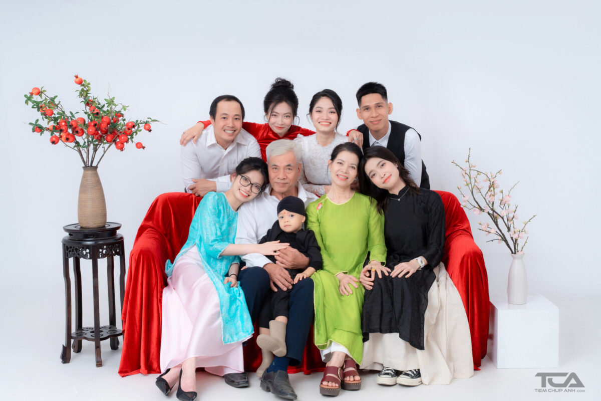 Phong cách chụp ảnh gia đình đẹp