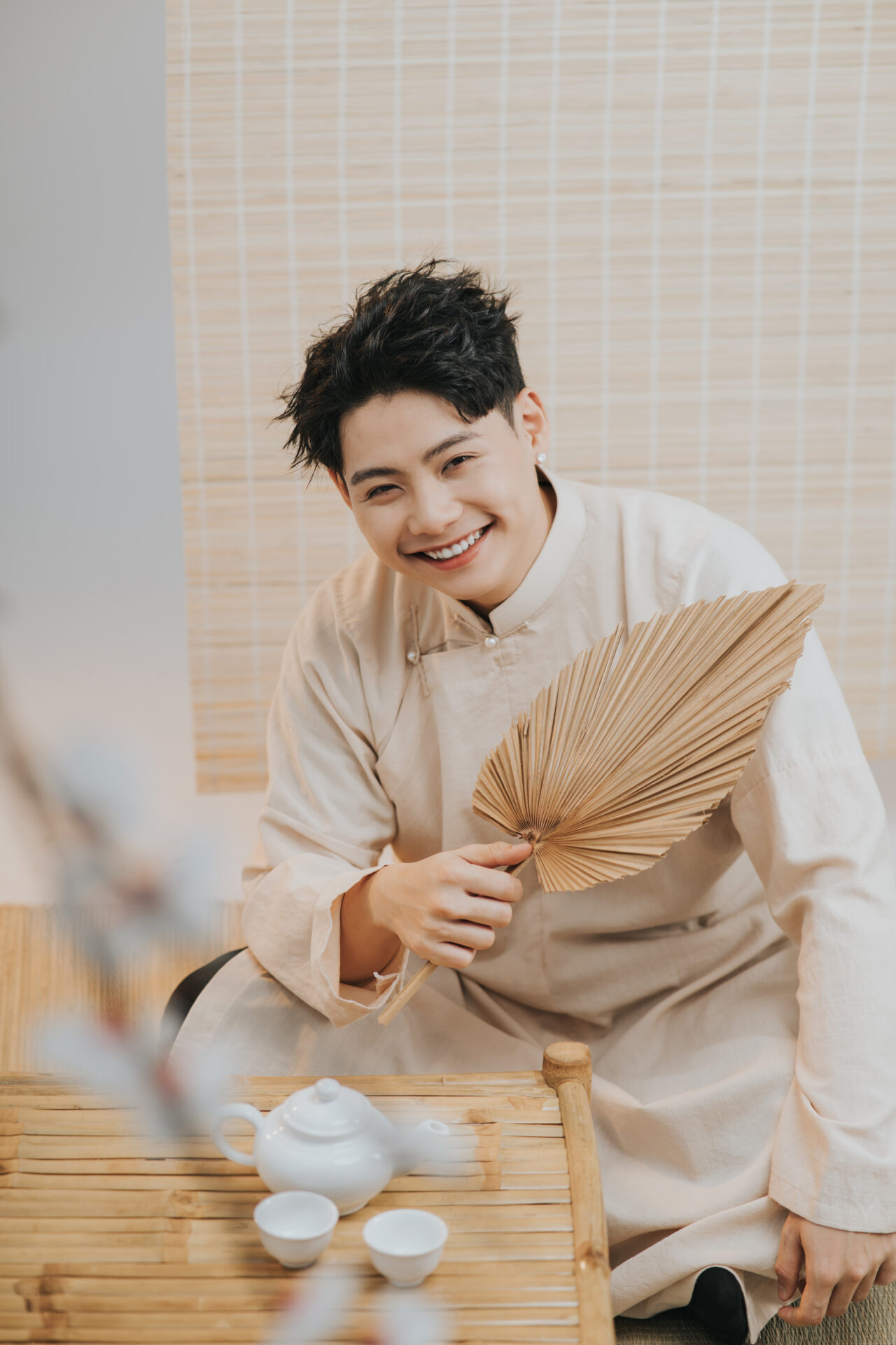 chụp hình tết nam
