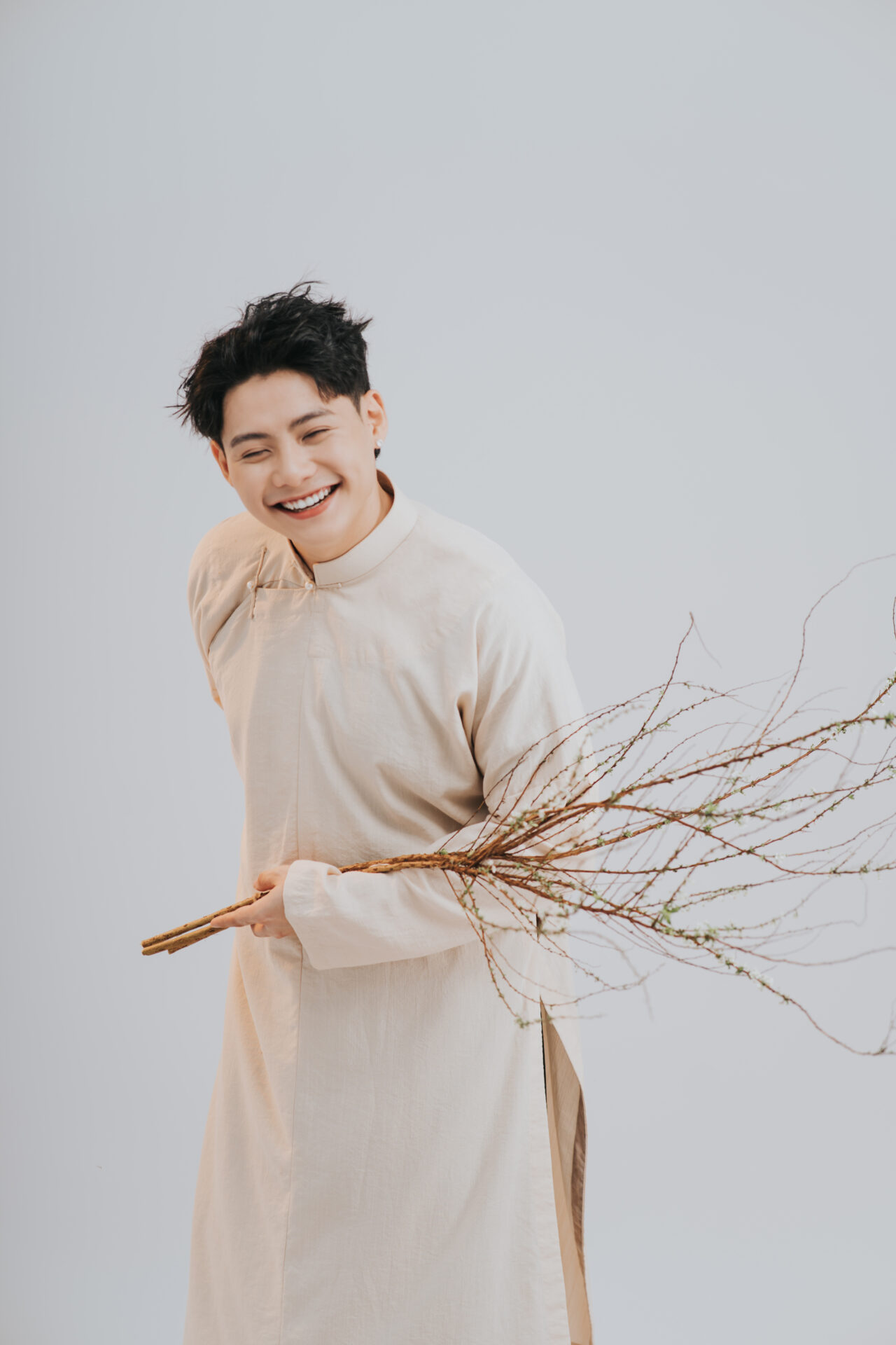 chụp ảnh tết ở studio