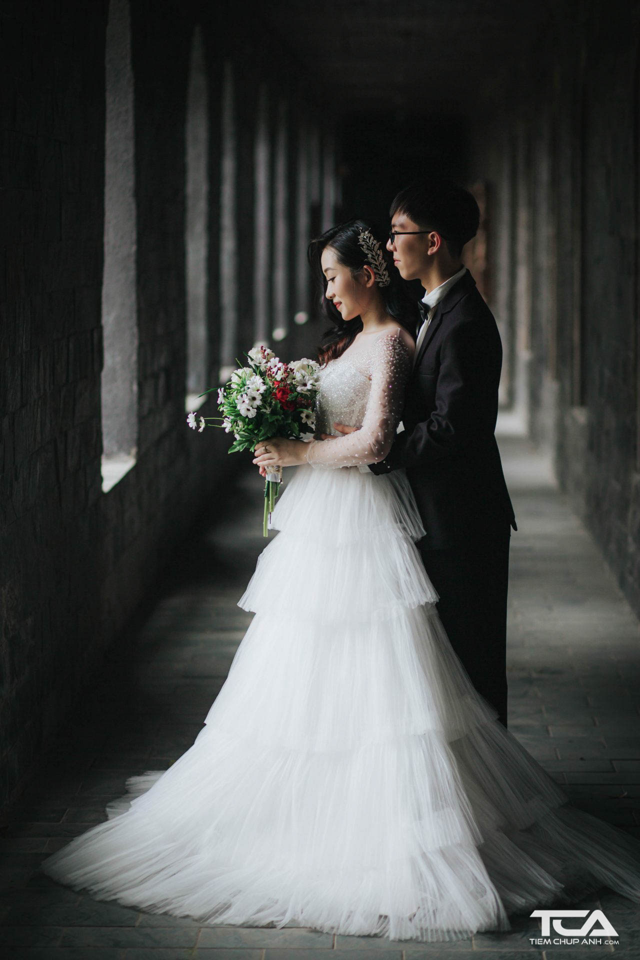 chụp ảnh cô dâu chú rể