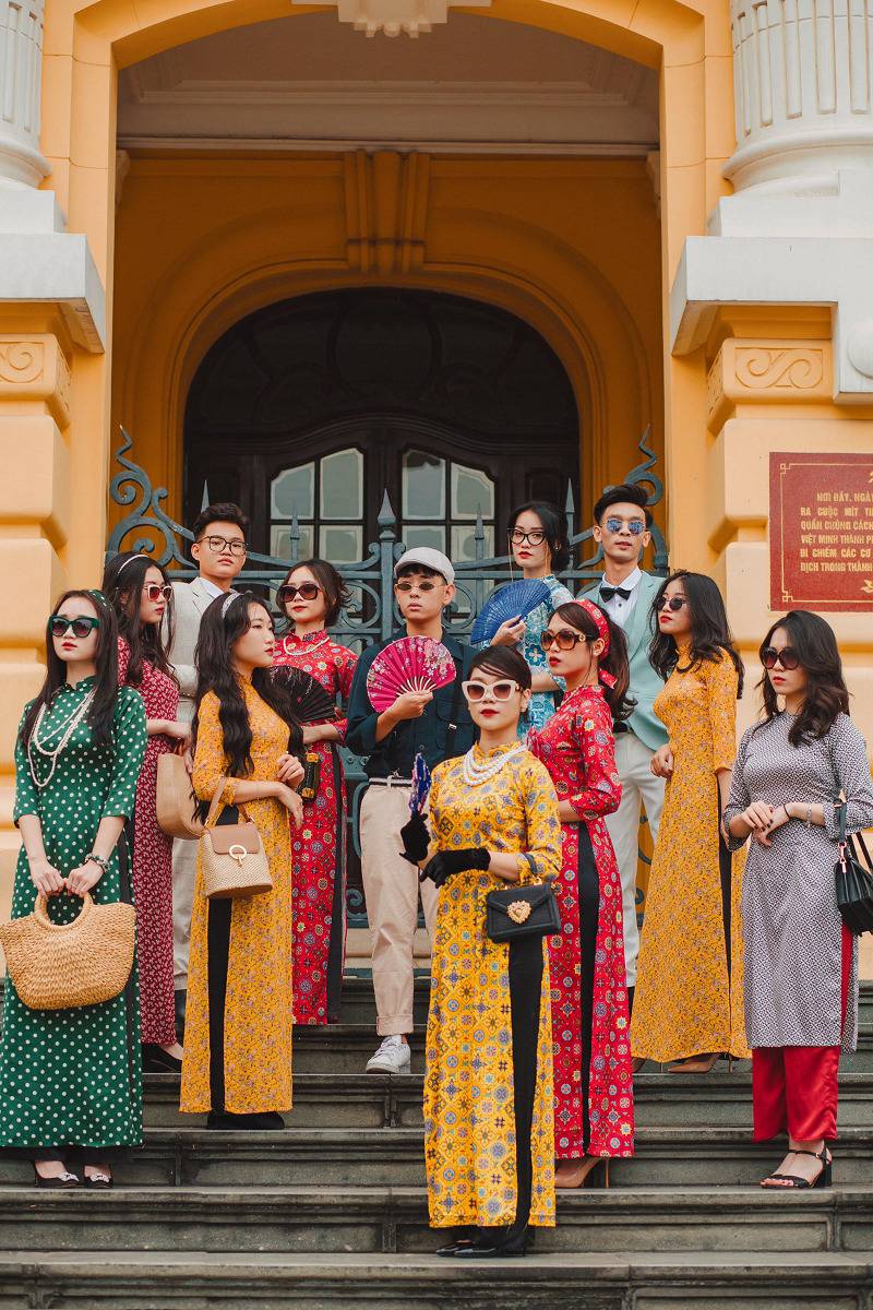 chụp kỷ yếu cô ba sài gòn