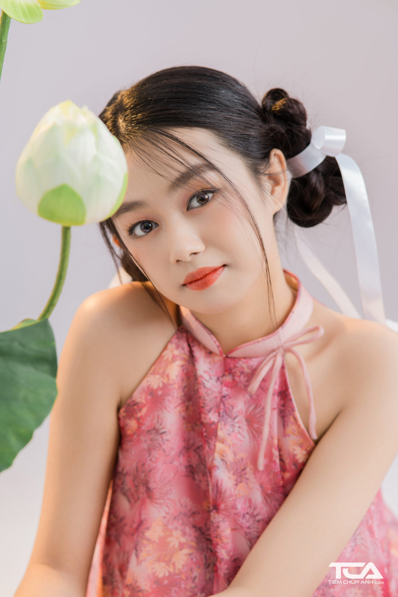 cách chụp ảnh tết tại nhà
