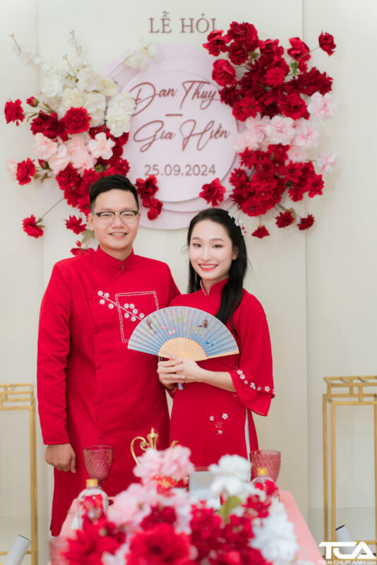 chụp ảnh ăn hỏi đẹp