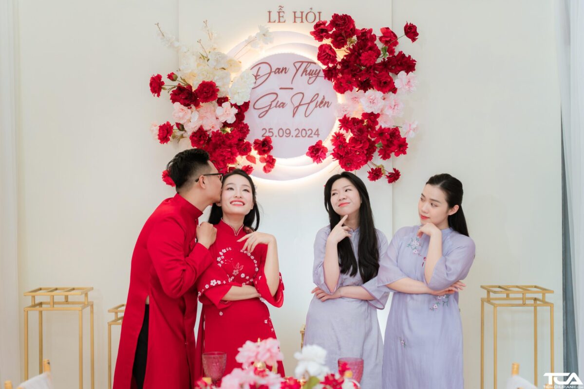 chụp ảnh ăn hỏi