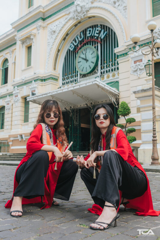chụp ảnh áo dài sài gòn