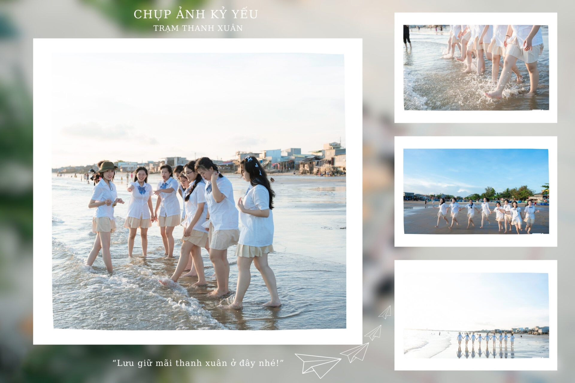 CONCEPT CHỤP ẢNH KỶ YẾU LỚP 9 CẤP 2 BẢNG GIÁ