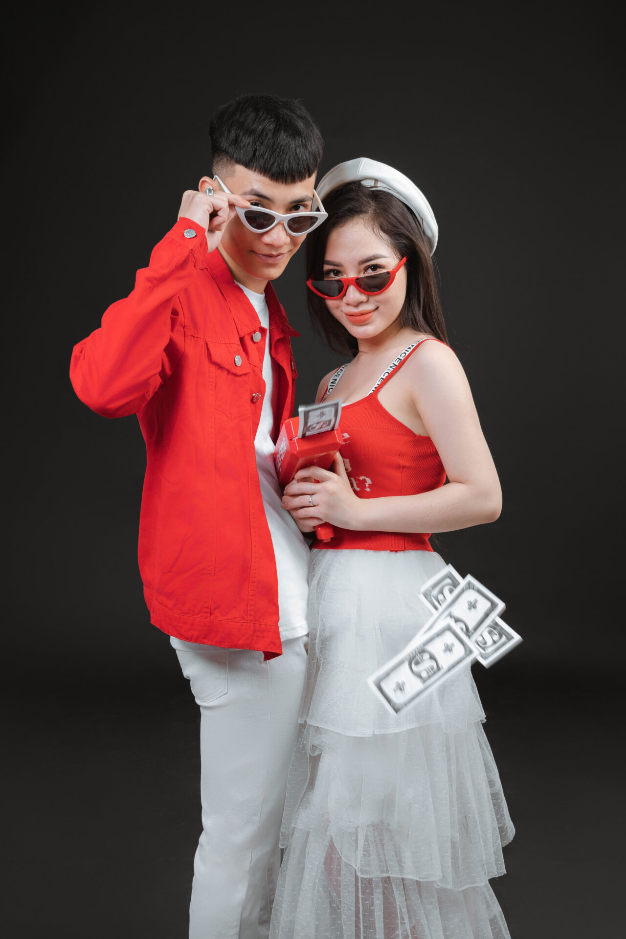 mẫu chụp ảnh với người yêu