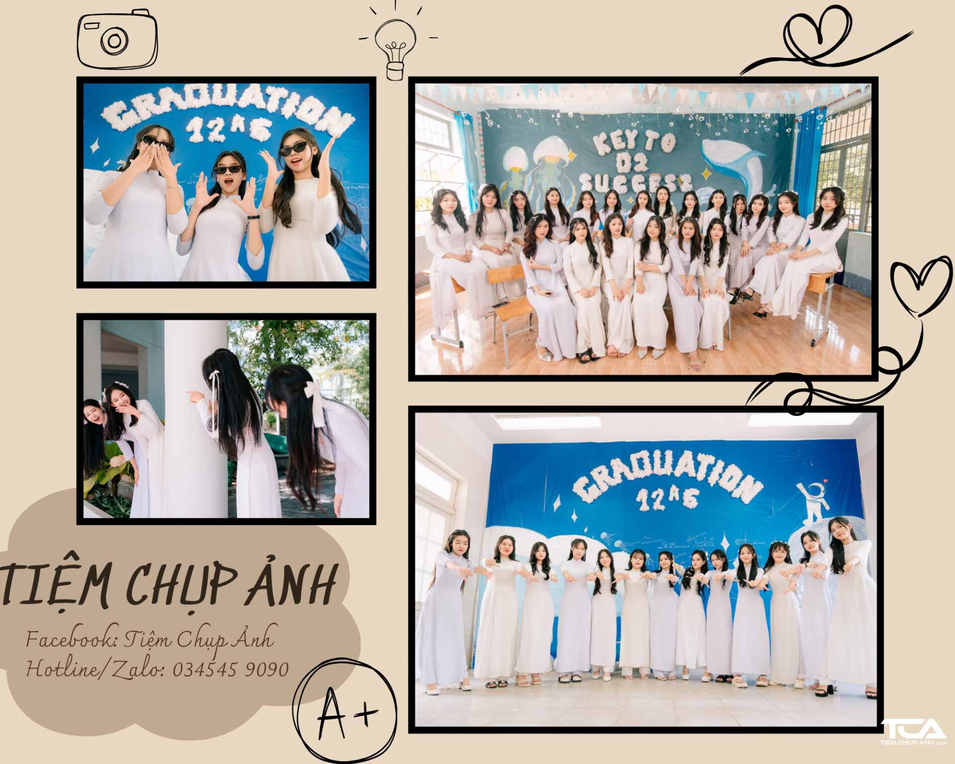 những studio chụp kỷ yếu đẹp ở hà nội