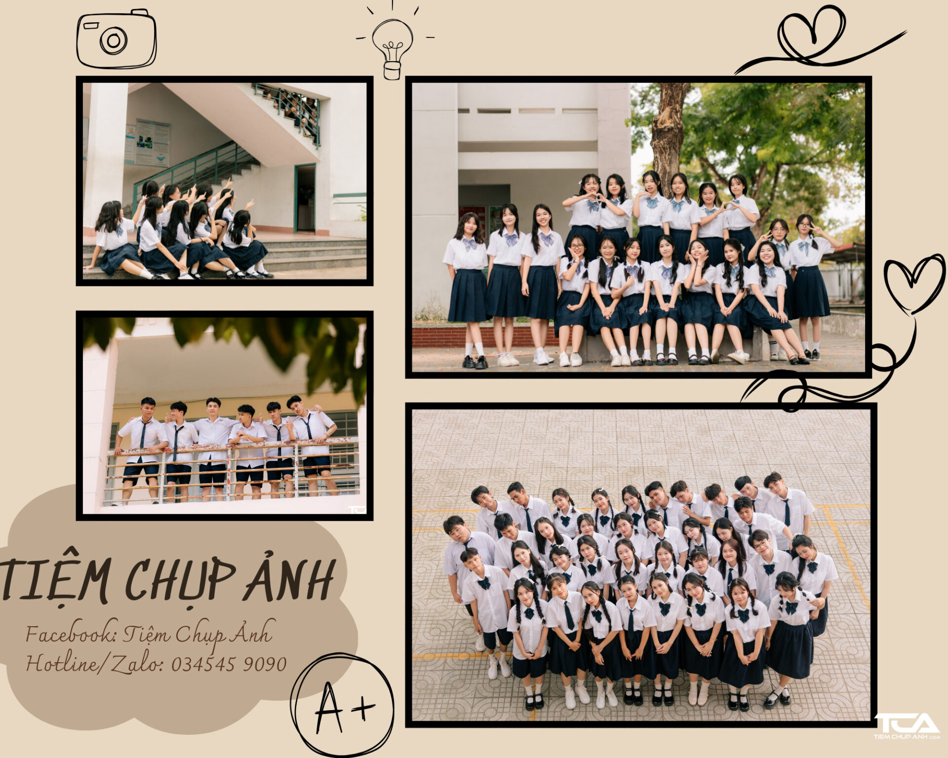 chụp ảnh kỷ yếu tại hà nội