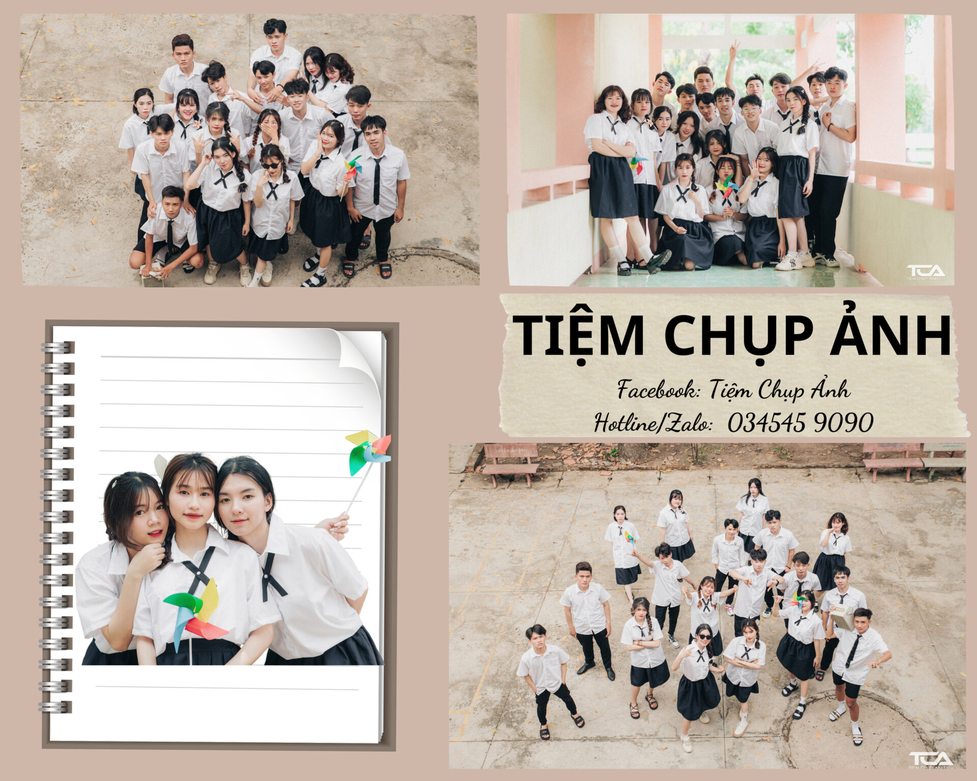 thuê trang phục chụp ảnh kỷ yếu