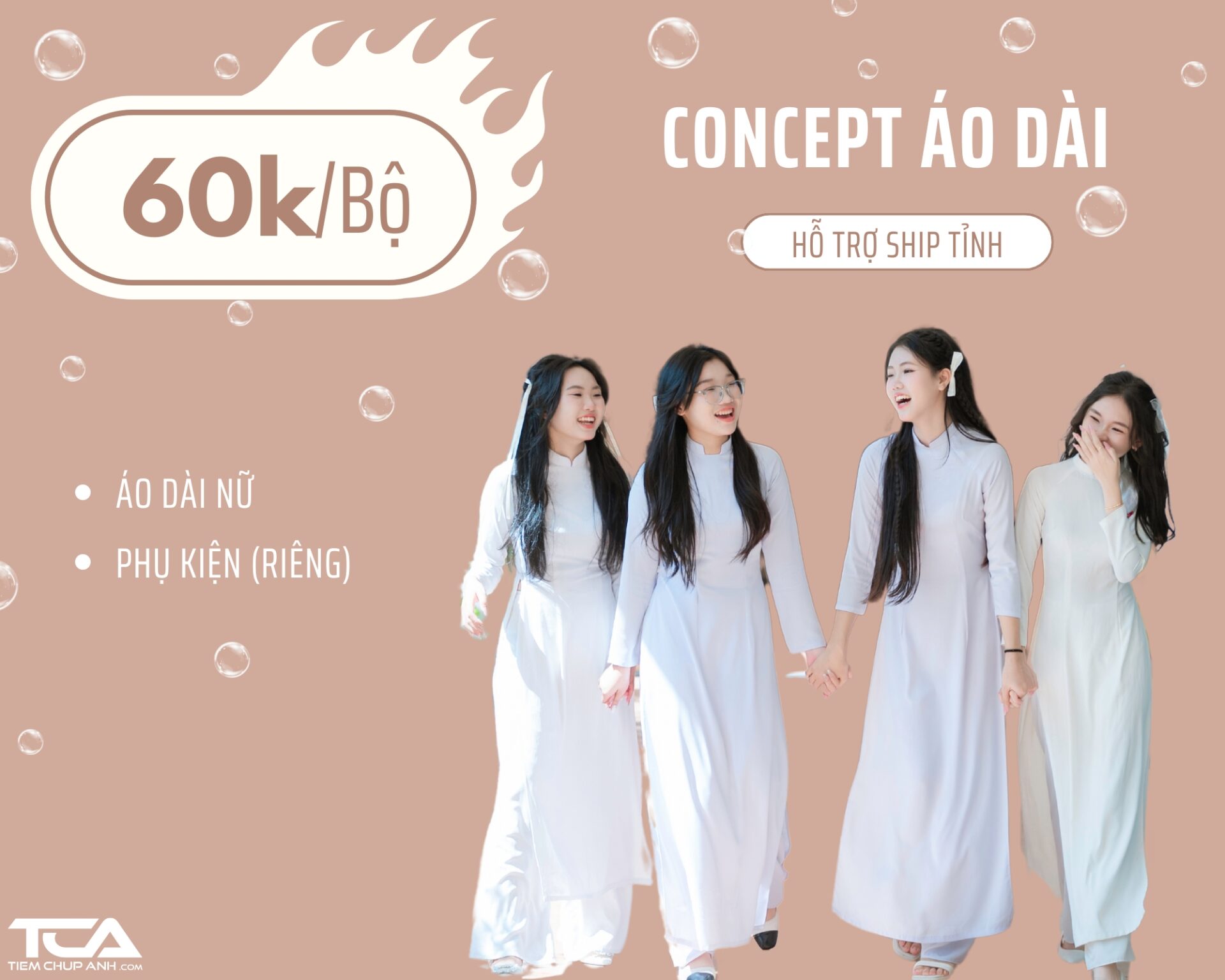thuê trang phục chụp ảnh kỷ yếu