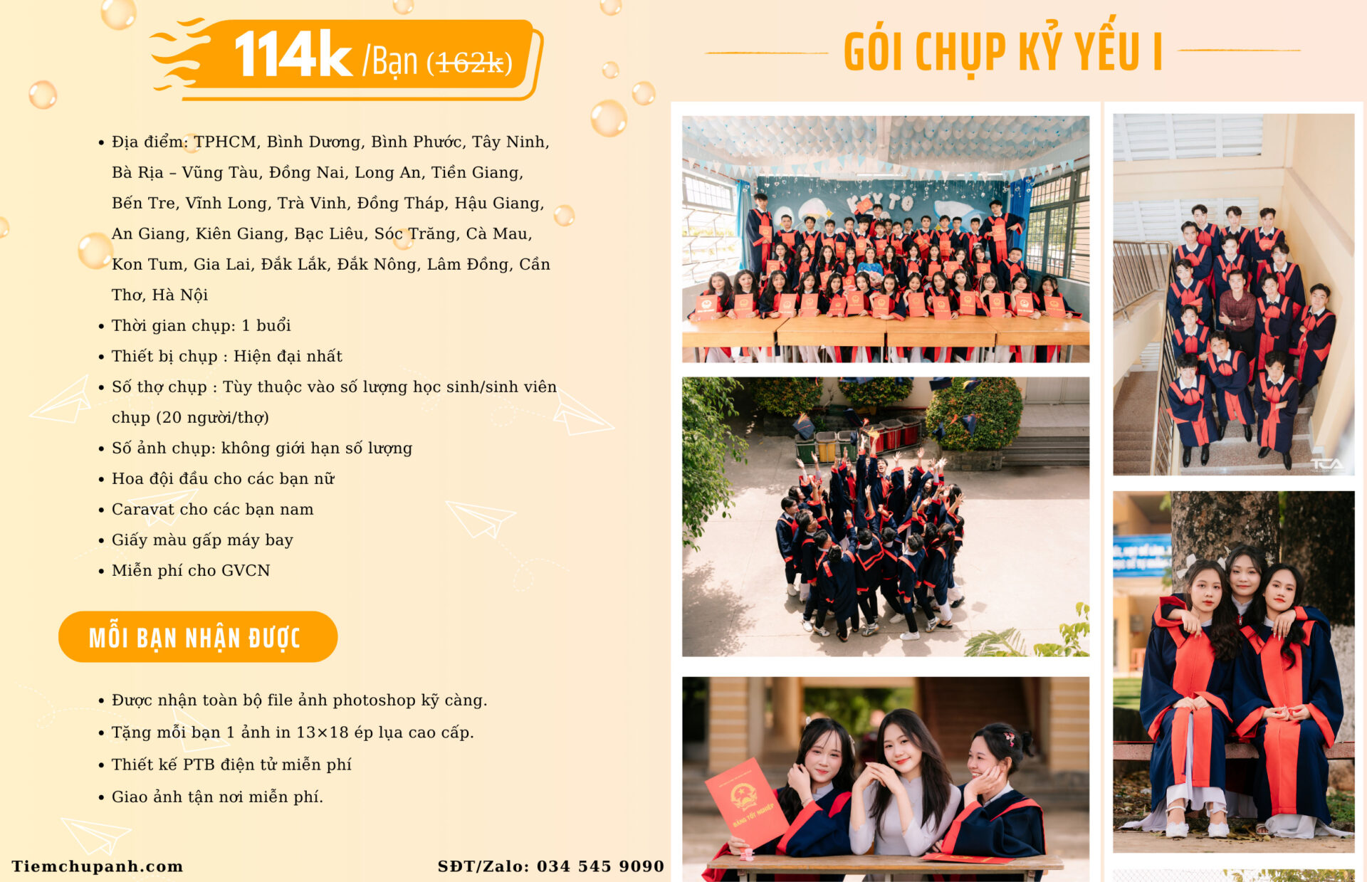 kỷ yếu áo cử nhân