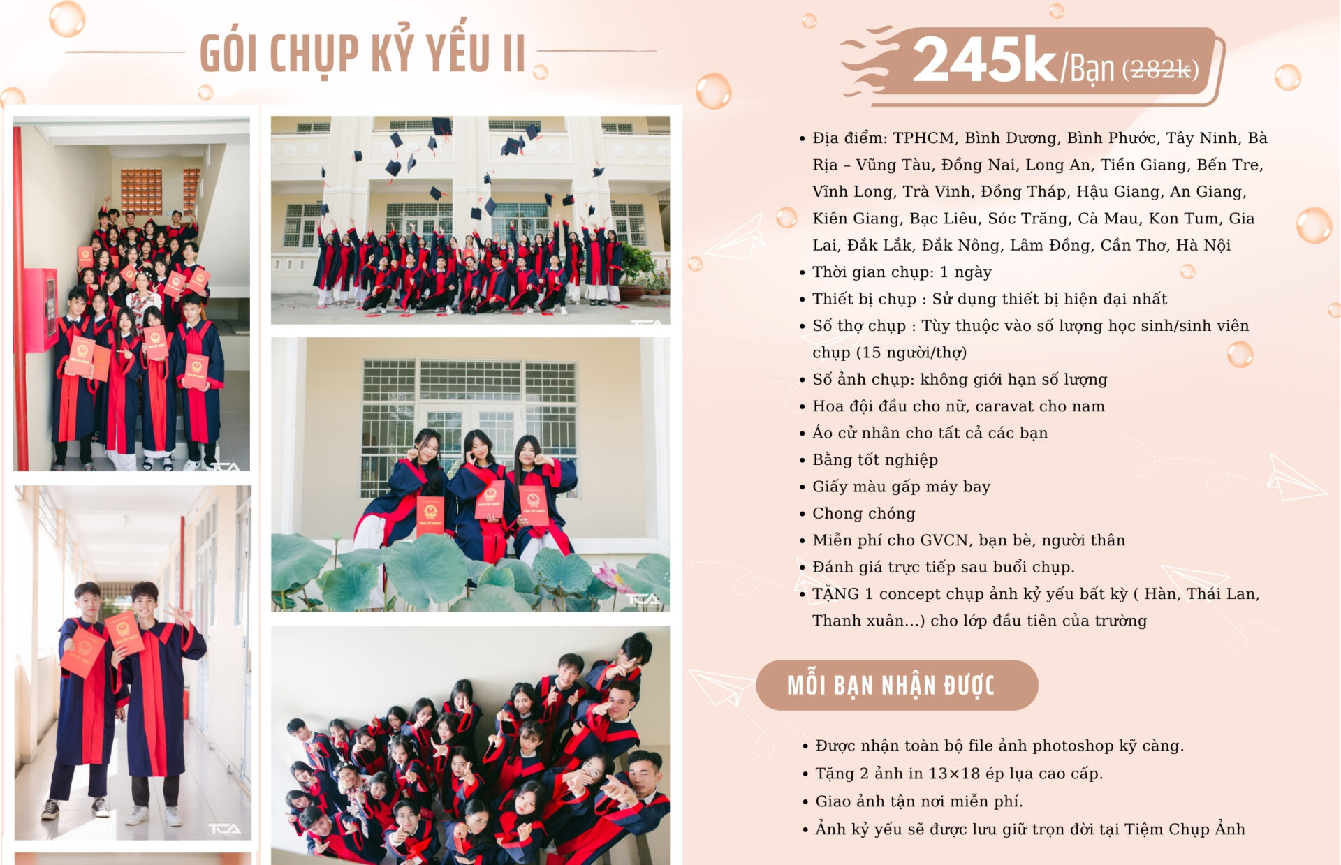chụp ảnh kỷ yếu
