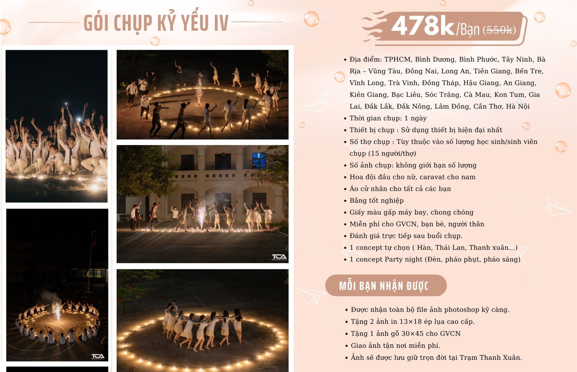 chụp ảnh kỷ yếu đẹp