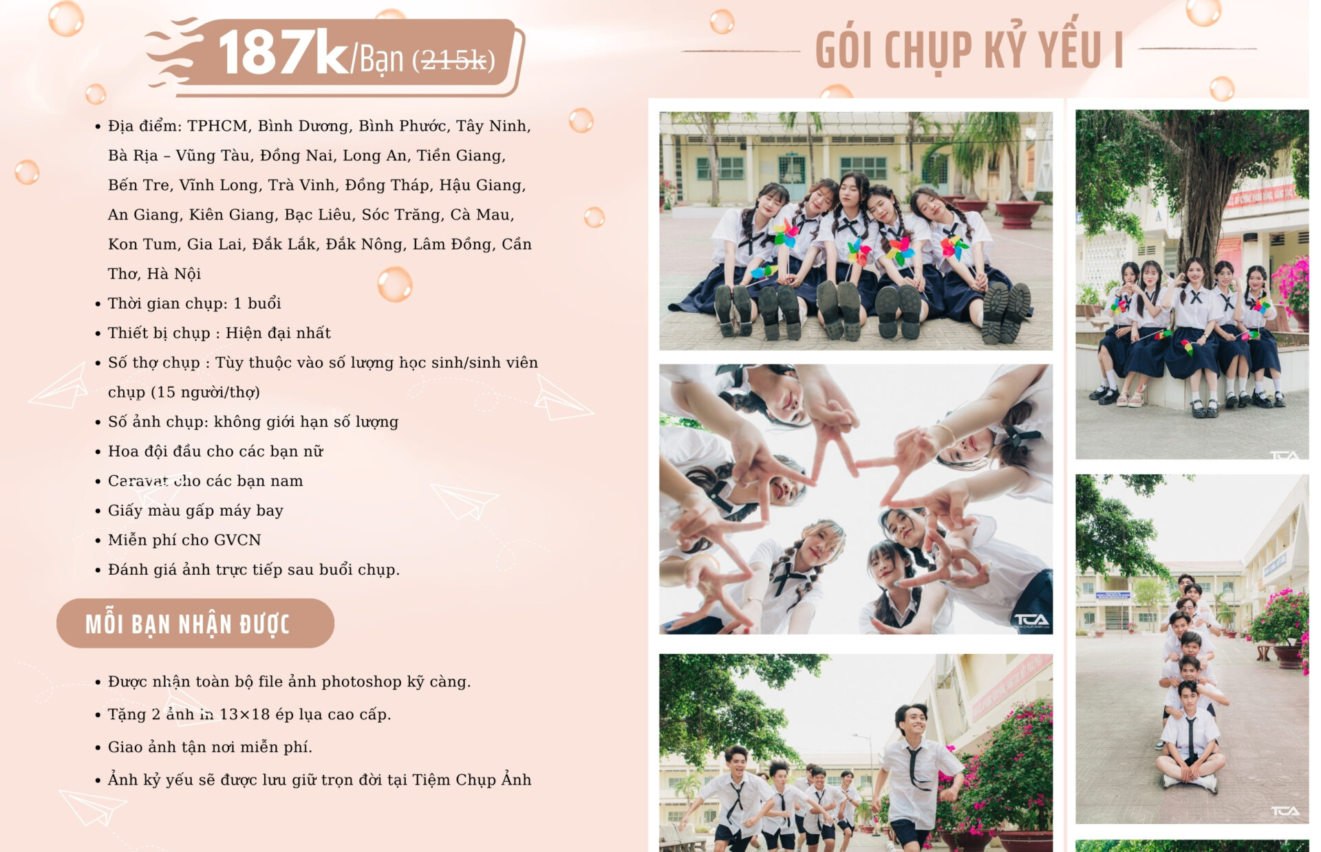 concept chụp ảnh kỷ yếu